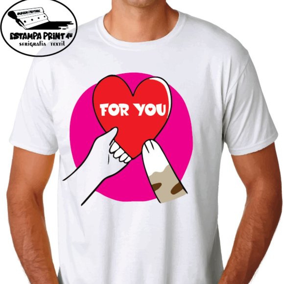 FOR YOU T-SHIRT VALENTINE'S DAY - Picture 1 of 1